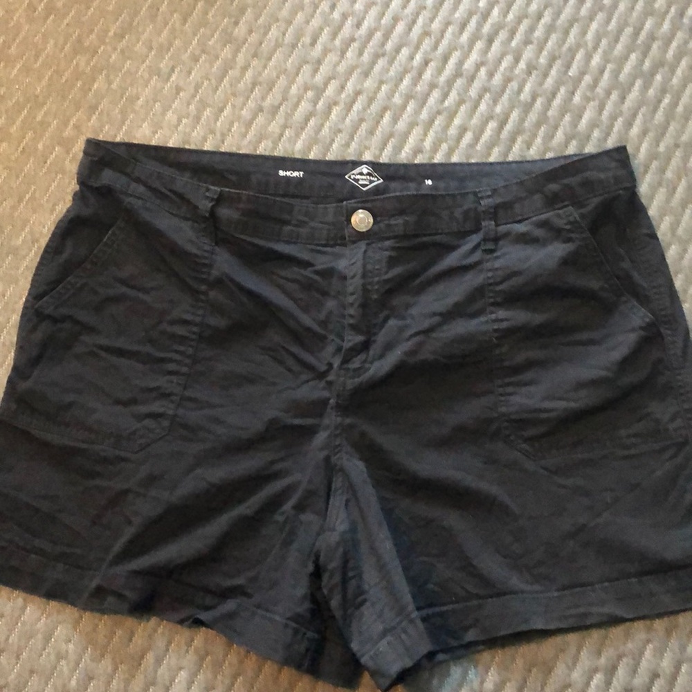 Black shorts